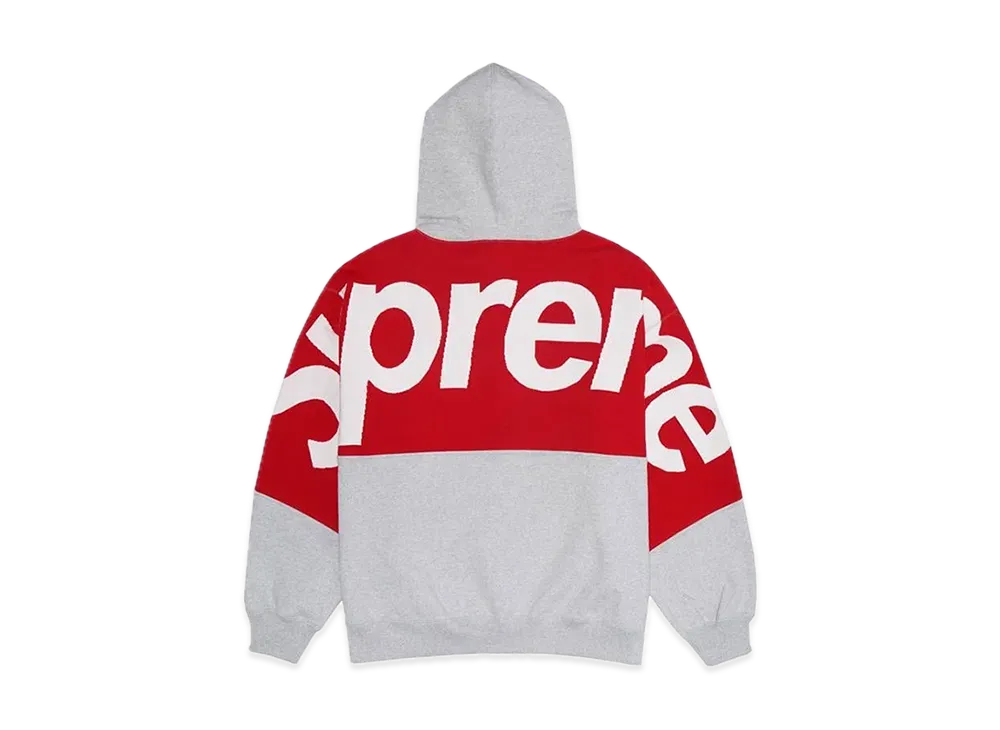 Supreme Big Logo Jacquard Hooded Sweatshirt 