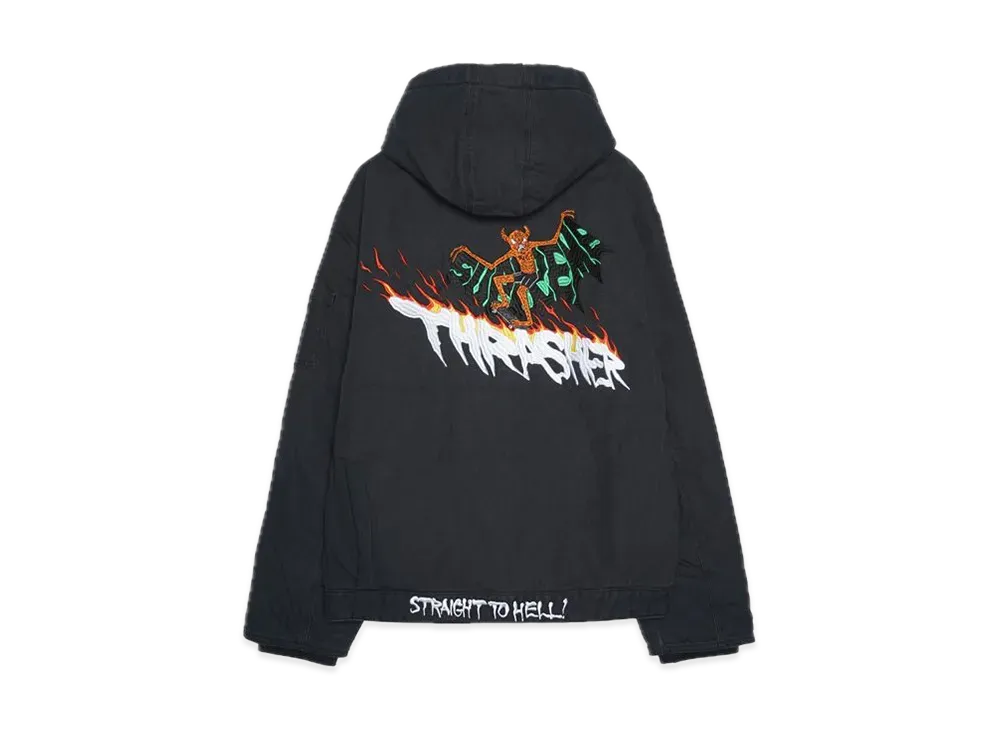 Supreme x Thrasher Hooded Work Jacket 