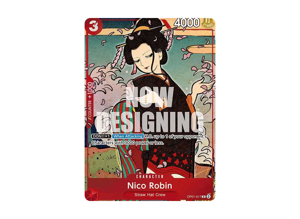 ニコ・ロビン R [OP01‐017]【中国語版】（1st アニバーサリーセット