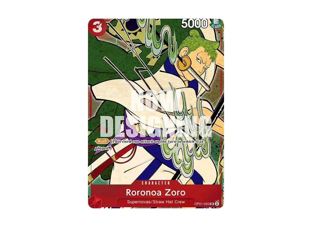 ロロノア・ゾロ SR [OP01-025] (フラッグシップバトル記念品)の新品