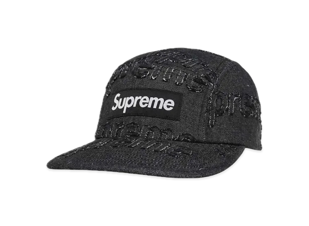 Supreme Lasered Denim Camp Cap 