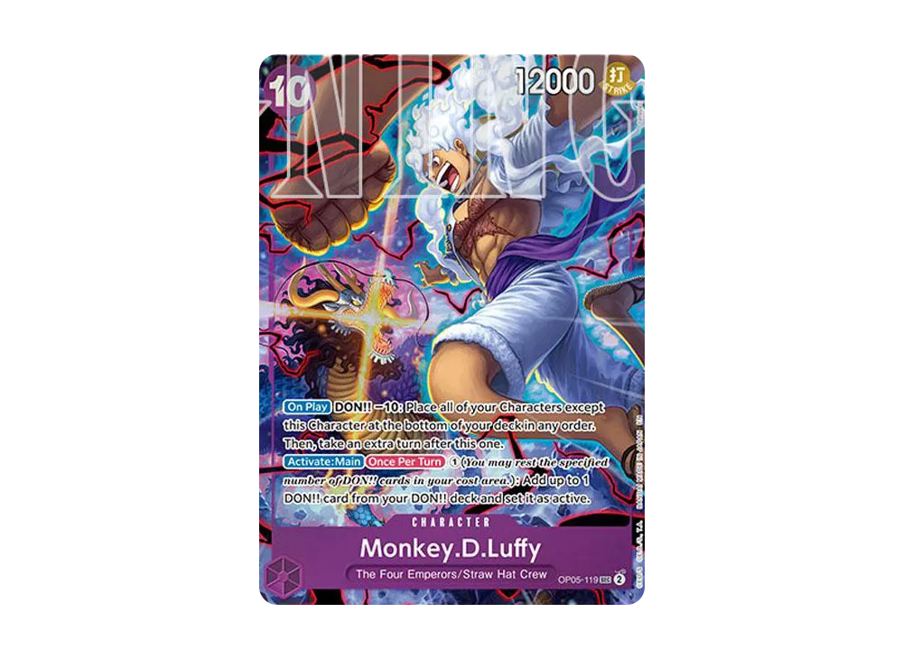 モンキー・D・ルフィ SEC [OP05-119]【英語版】(アニバーサリーセット