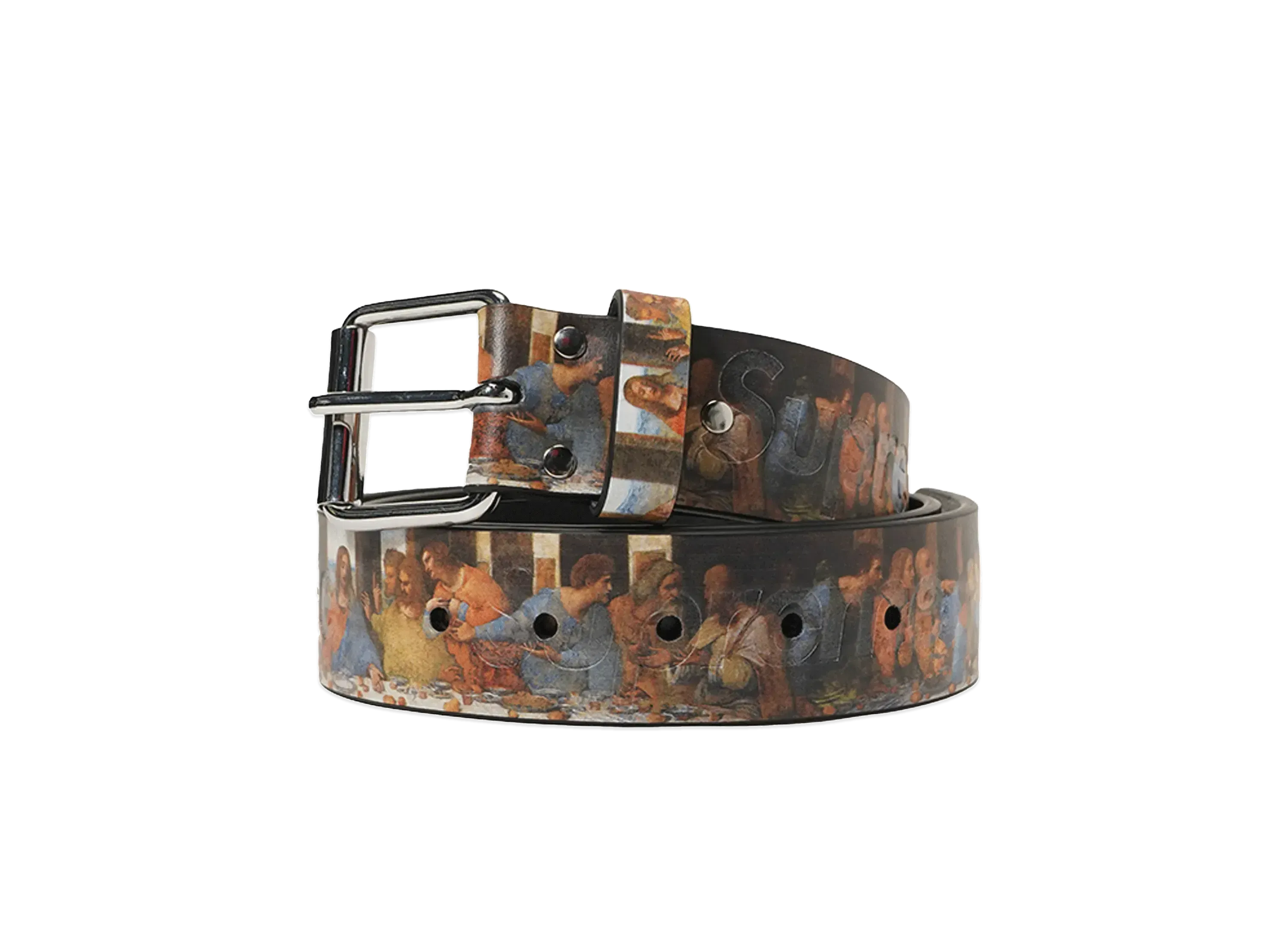 Supreme Last Supper Leather Belt 