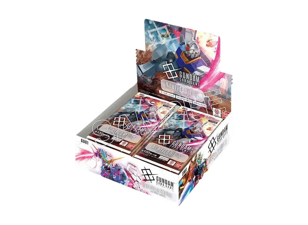 新品・未開封］ガンダムカード ベータ版×1箱 NewtypeRising×5箱 新品