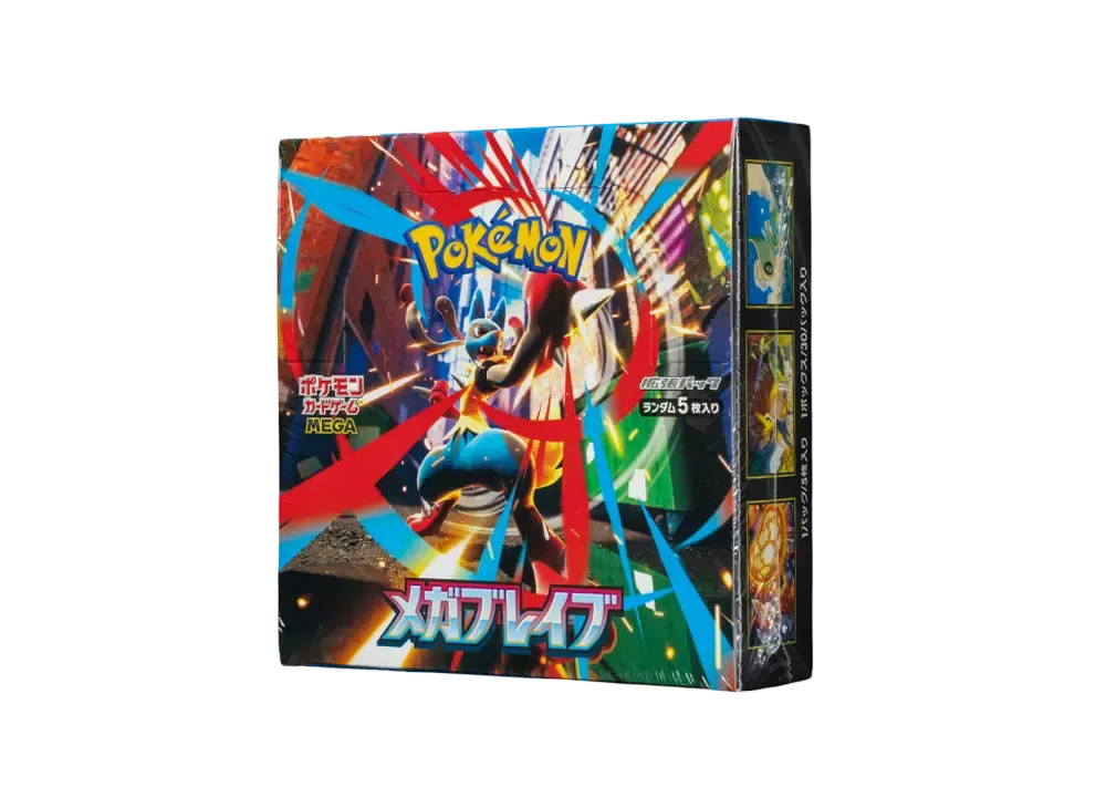 シュリンクなし】ポケモンカードゲームMEGA 拡張パック「メガブレイブ