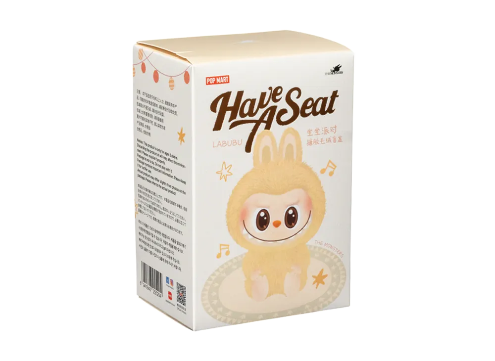 ポップマート ザ モンスターズ (ラブブ) ハブアシート ぬいぐるみ