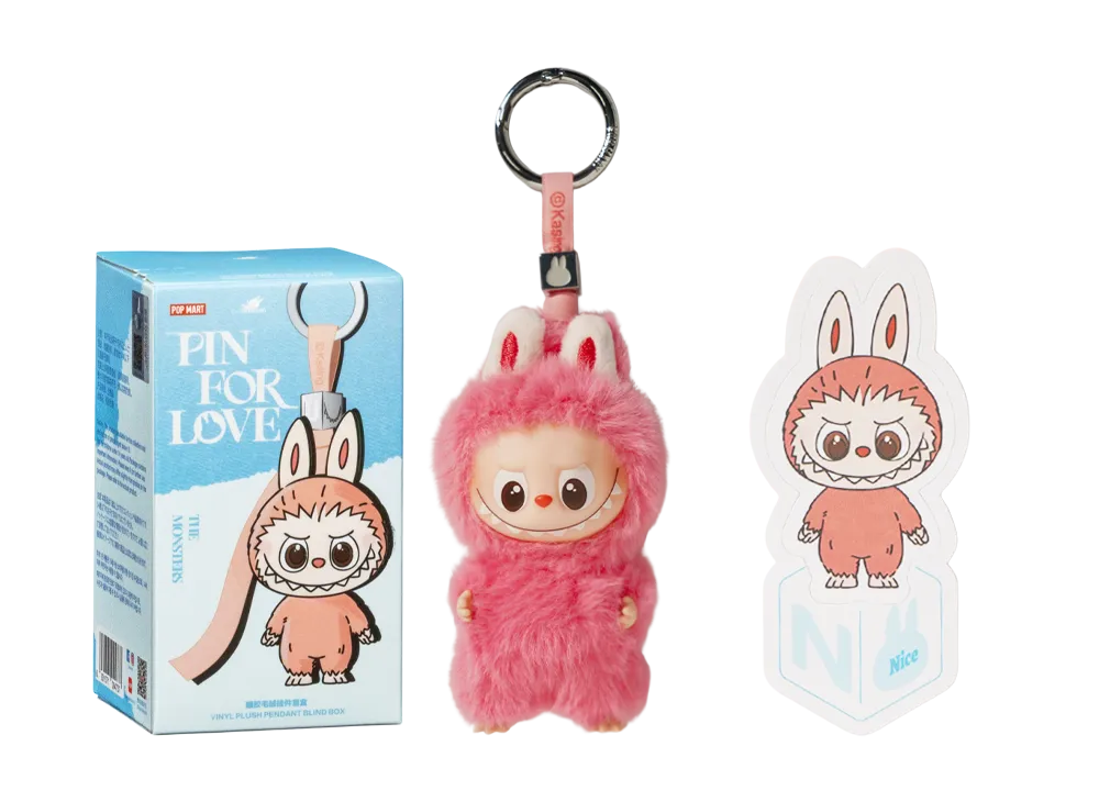 ポップマート ザ モンスターズ (ラブブ) ピン フォー ラブ シリーズ