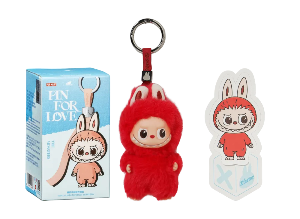 ポップマート ザ モンスターズ (ラブブ) ピン フォー ラブ シリーズ