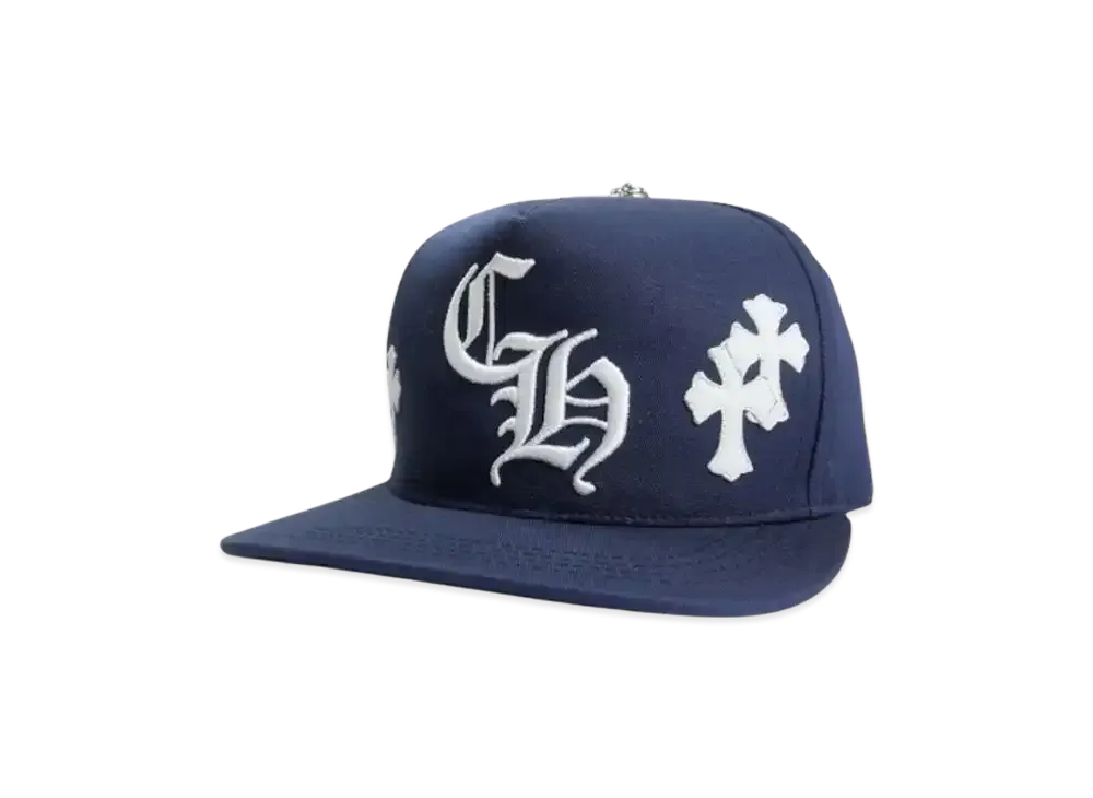 クロムハーツ CHハット クロスパッチ ベースボールキャップ 