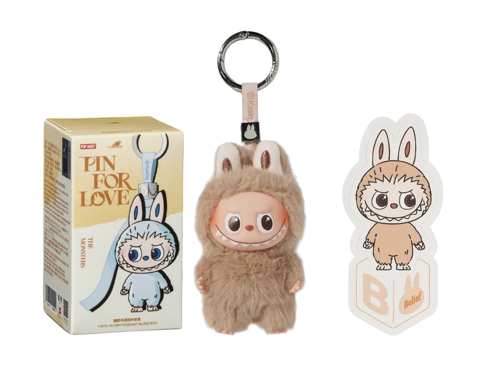 ポップマート ザ モンスターズ (ラブブ) ピン フォー ラブ シリーズ