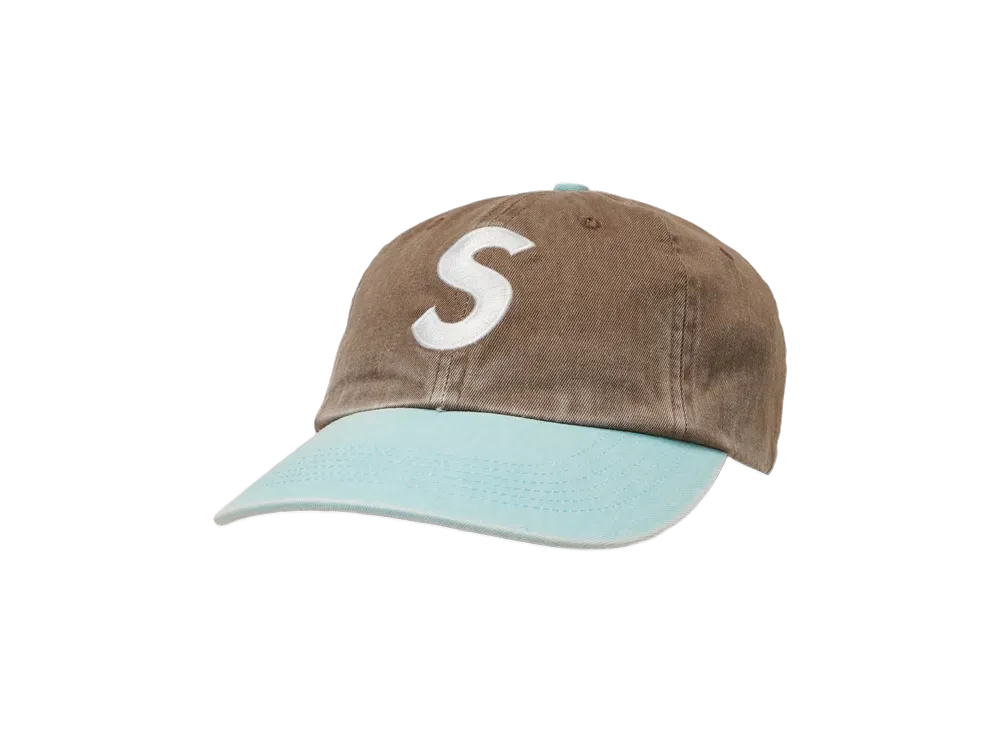 Supreme Pigment Coated 2-Tone S Logo 6-Panel 