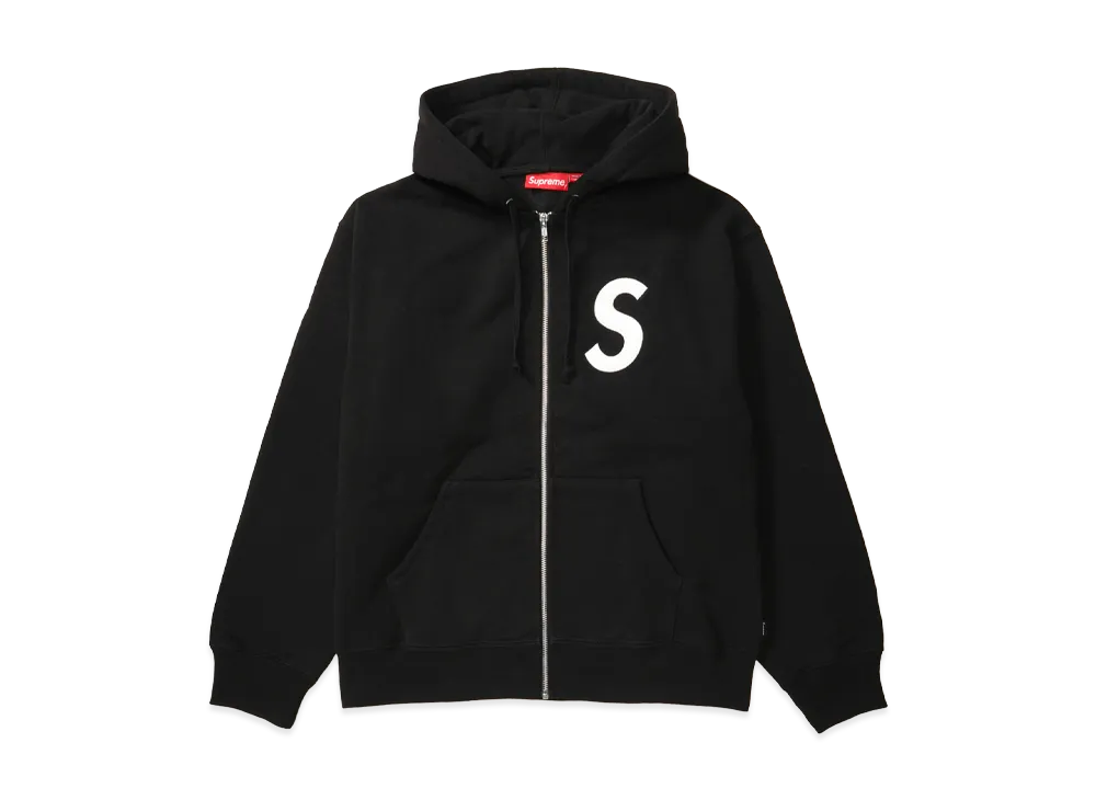 Supreme S Logo Zip Up Hooded Sweatshirt (25FW) 