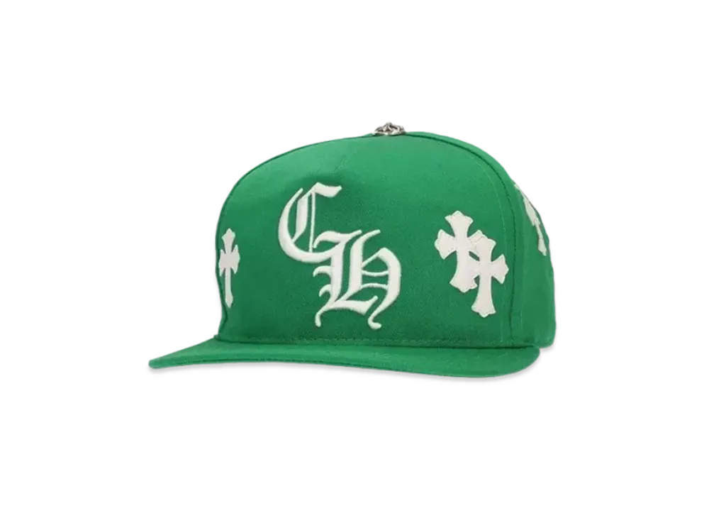 クロムハーツ CHハット クロスパッチ ベースボールキャップ 