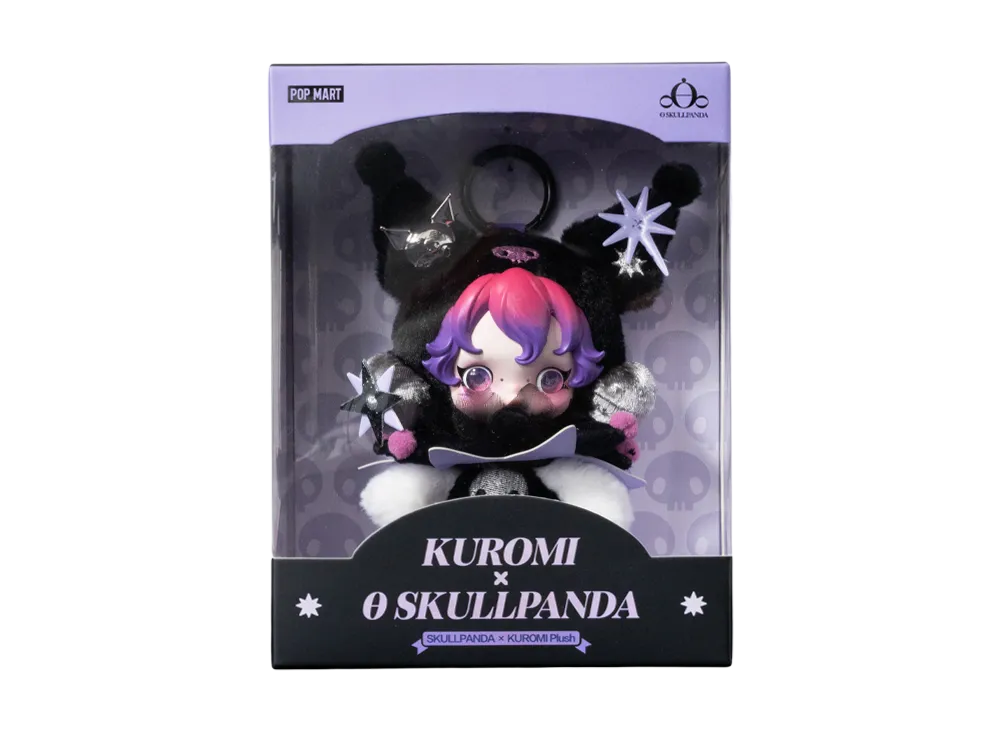 ポップマート スカルパンダ × クロミ ぬいぐるみペンダントの新品/中古