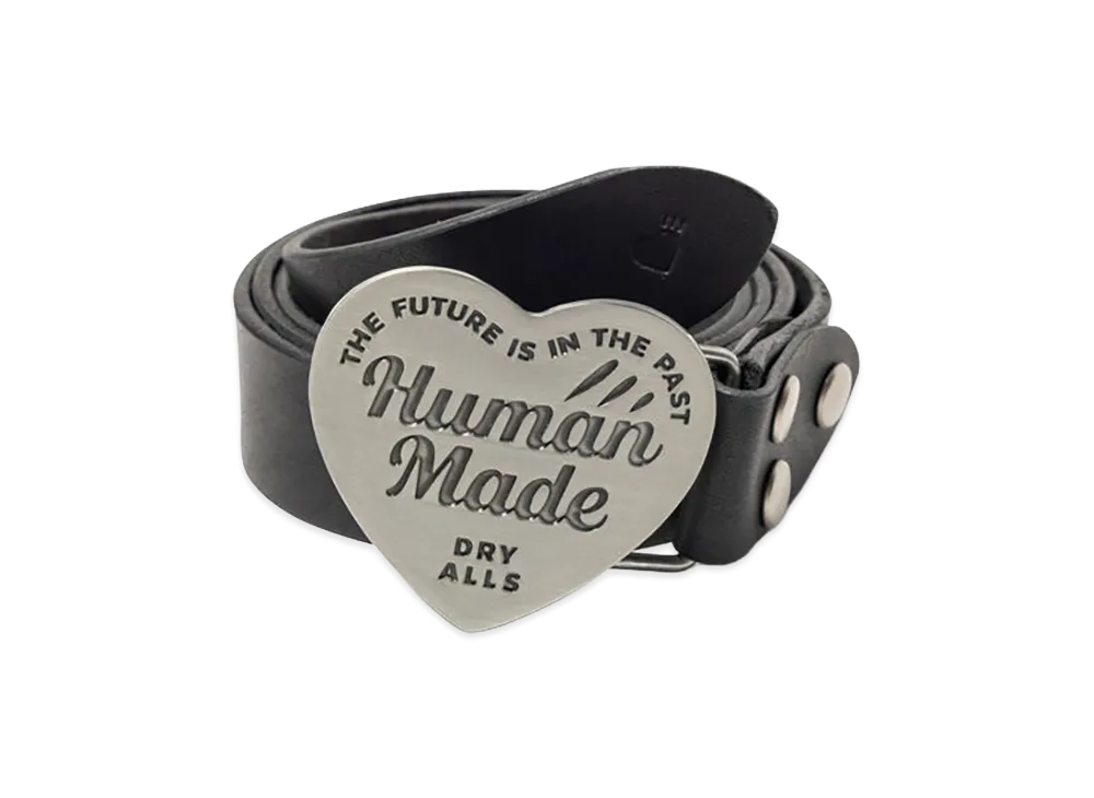 HUMAN MADE Leather Buckle Belt 