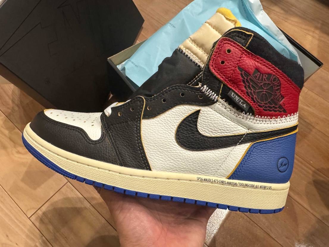 ユニオン × ナイキ エアジョーダン1 レトロ ハイ OG 