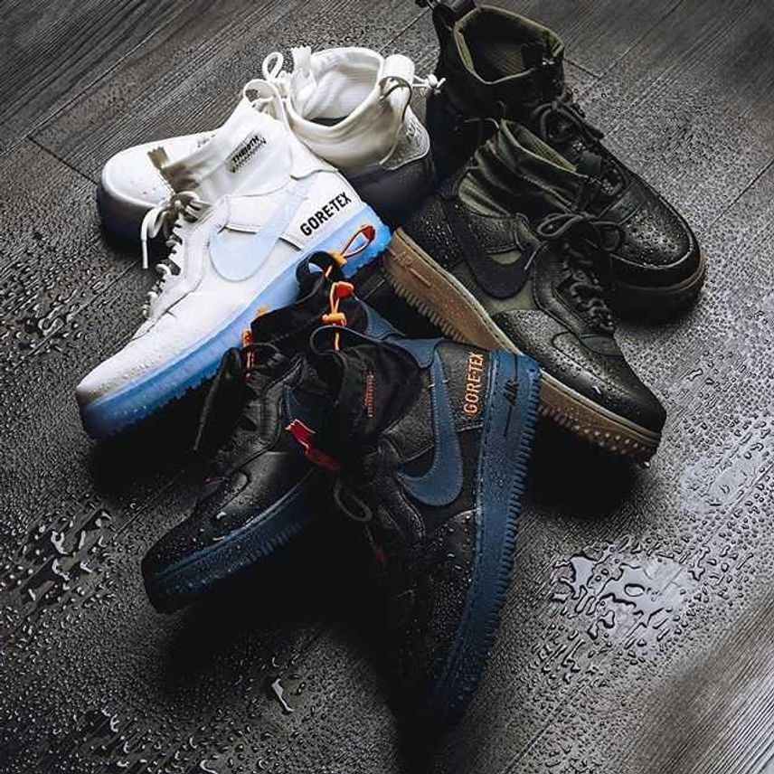 スニダンで購入可】NIKE AIR FORCE 1 HIGH GORE-TEX 3 COLORS