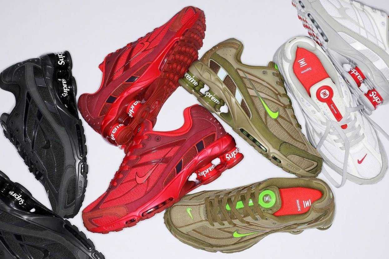 販売リンクあり】6/25発売 Supreme × Nike Shox Ride 2 collection