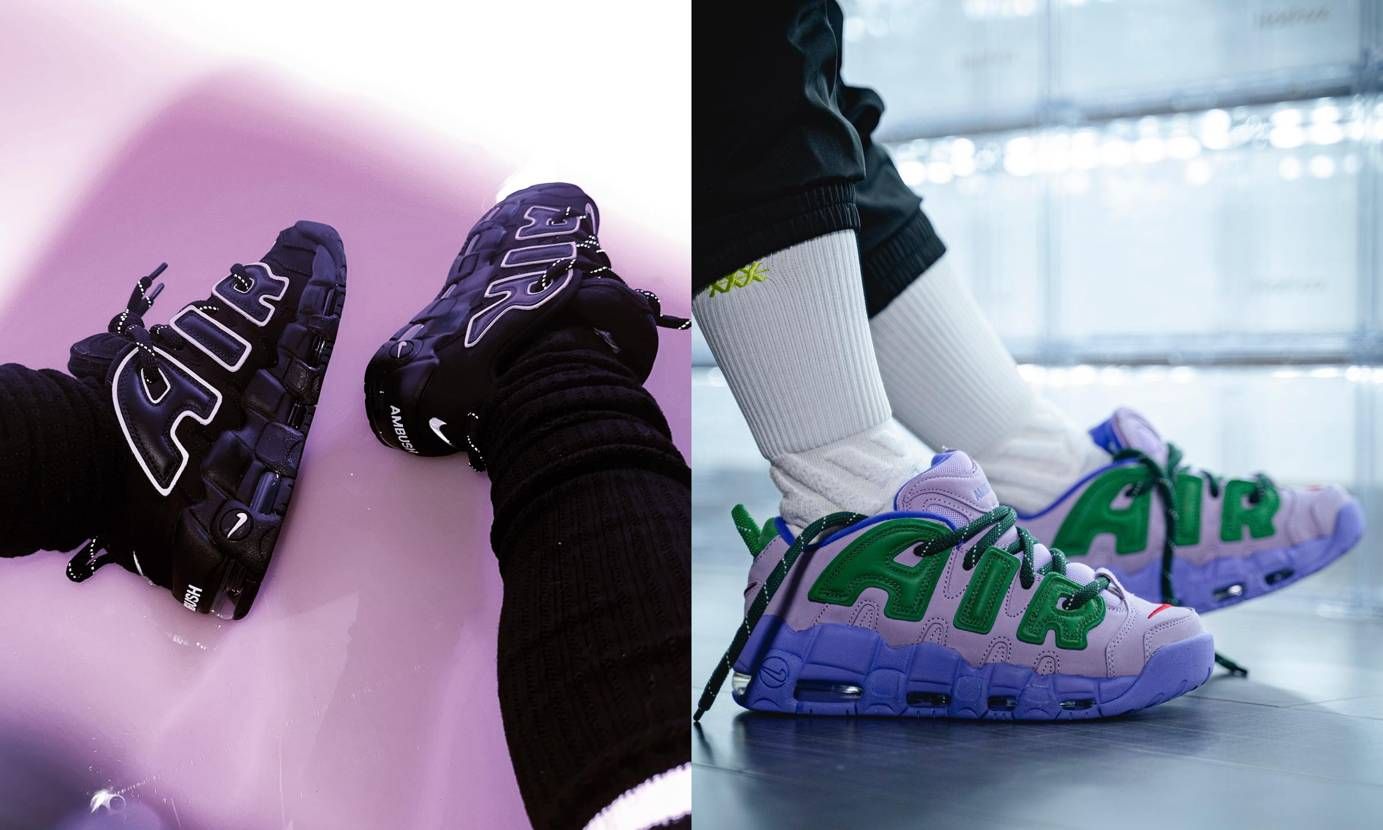 10/6発売｜AMBUSH × Nike Air More Uptempo Low 3colors｜抽選/販売