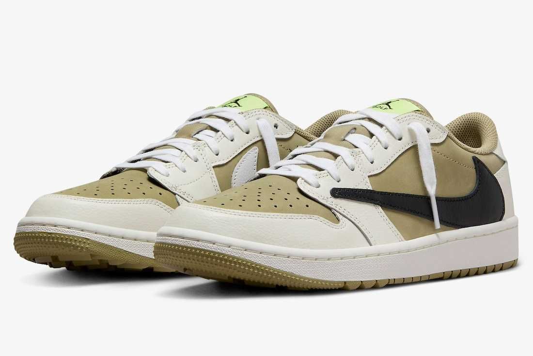 10/13発売｜Travis Scott × Nike Air Jordan 1 Low Golf NRG 
