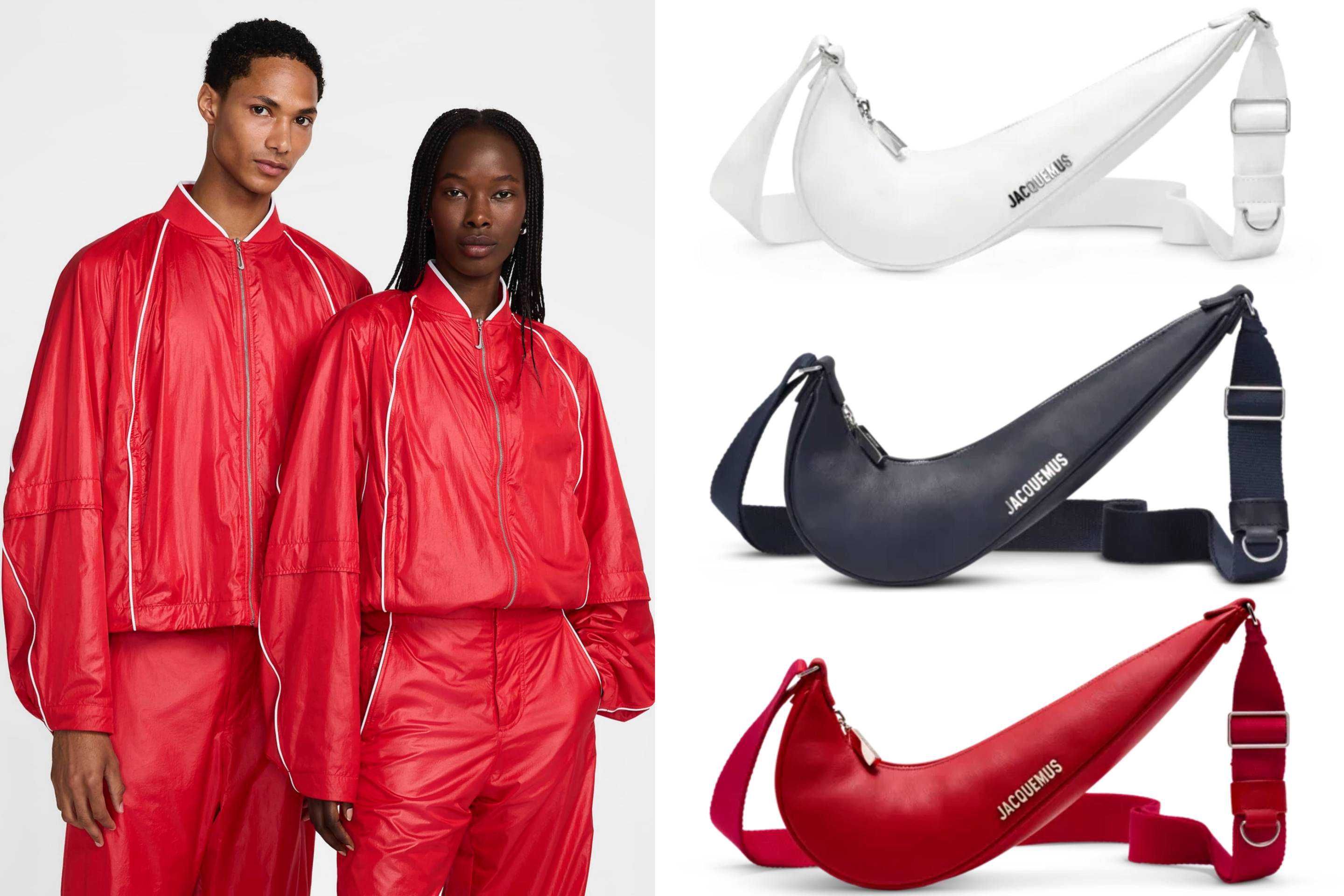 7/23発売｜Jacquemus × Nike The Swoosh Bag & Apparel collection