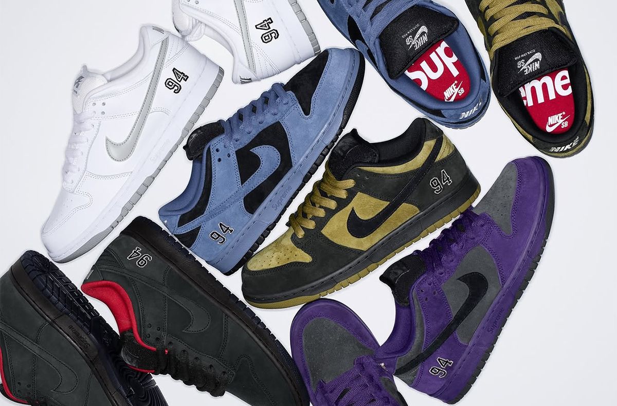 9/6発売｜Supreme × Nike SB Dunk Low 5colors / 25FW Week2｜抽選
