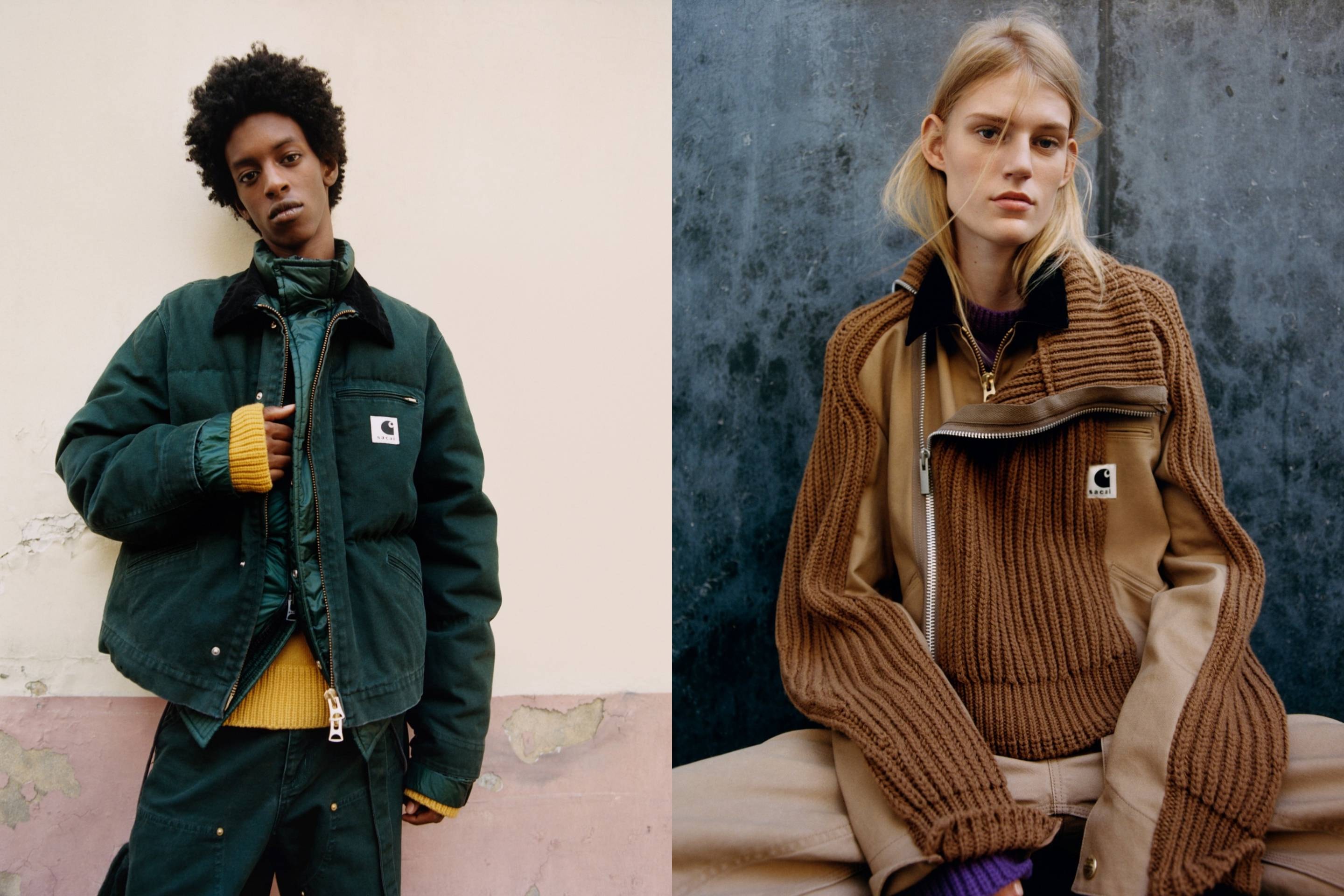 sacaiとCarhartt WIPの最強タッグが再び登場！ワークウェアをモダンに