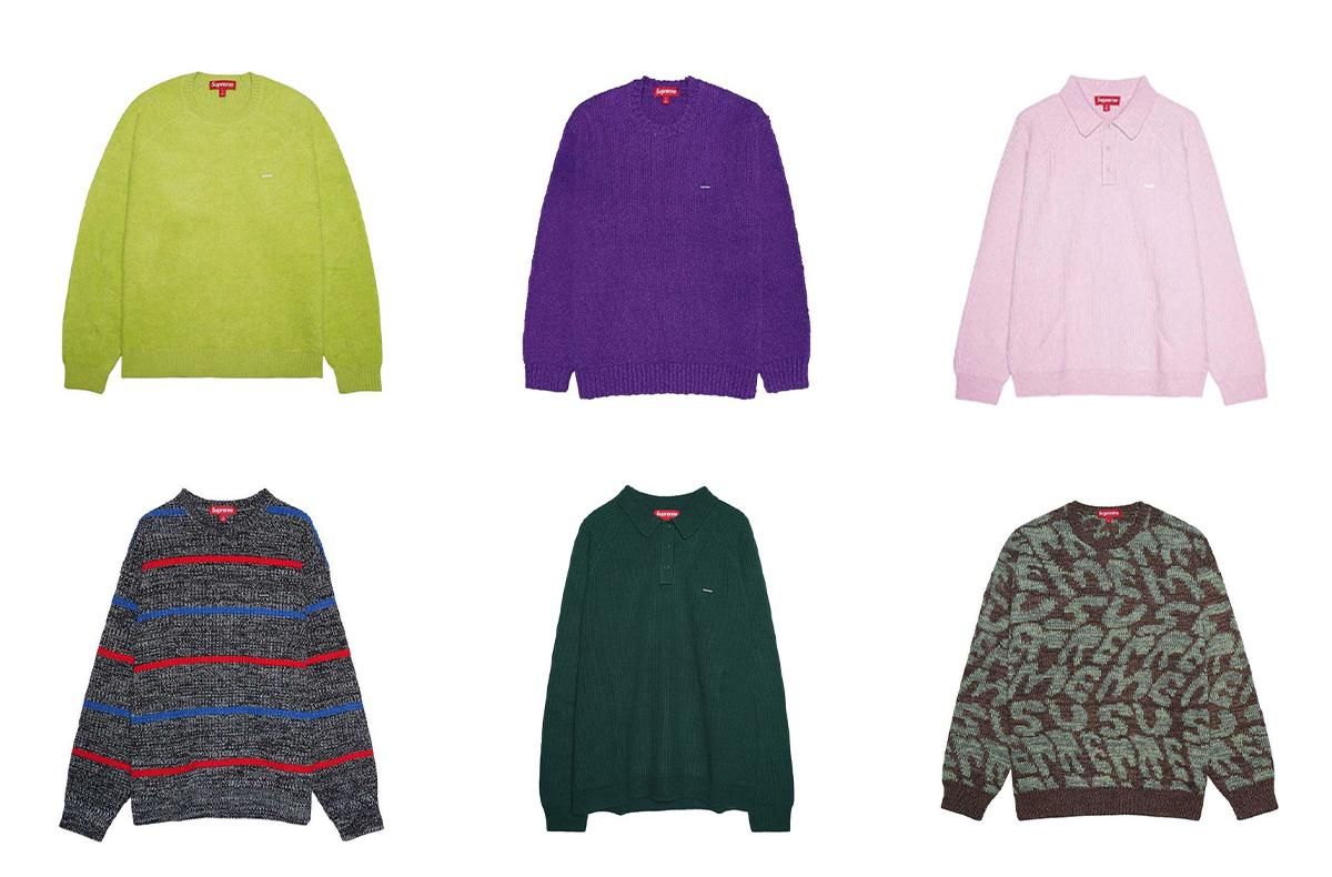 2万円台で買える！冬のインナーとして映える「Supreme」のニットを