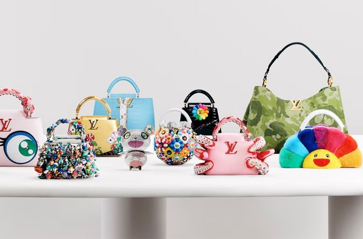 村上隆とLouis Vuittonが再びタッグ。新作コレクションで11種のバッグ