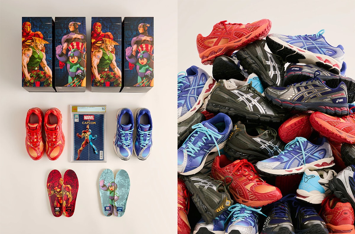 11/14・11/15発売｜Kith × Marvel vs. Capcom × Asics / Apparel