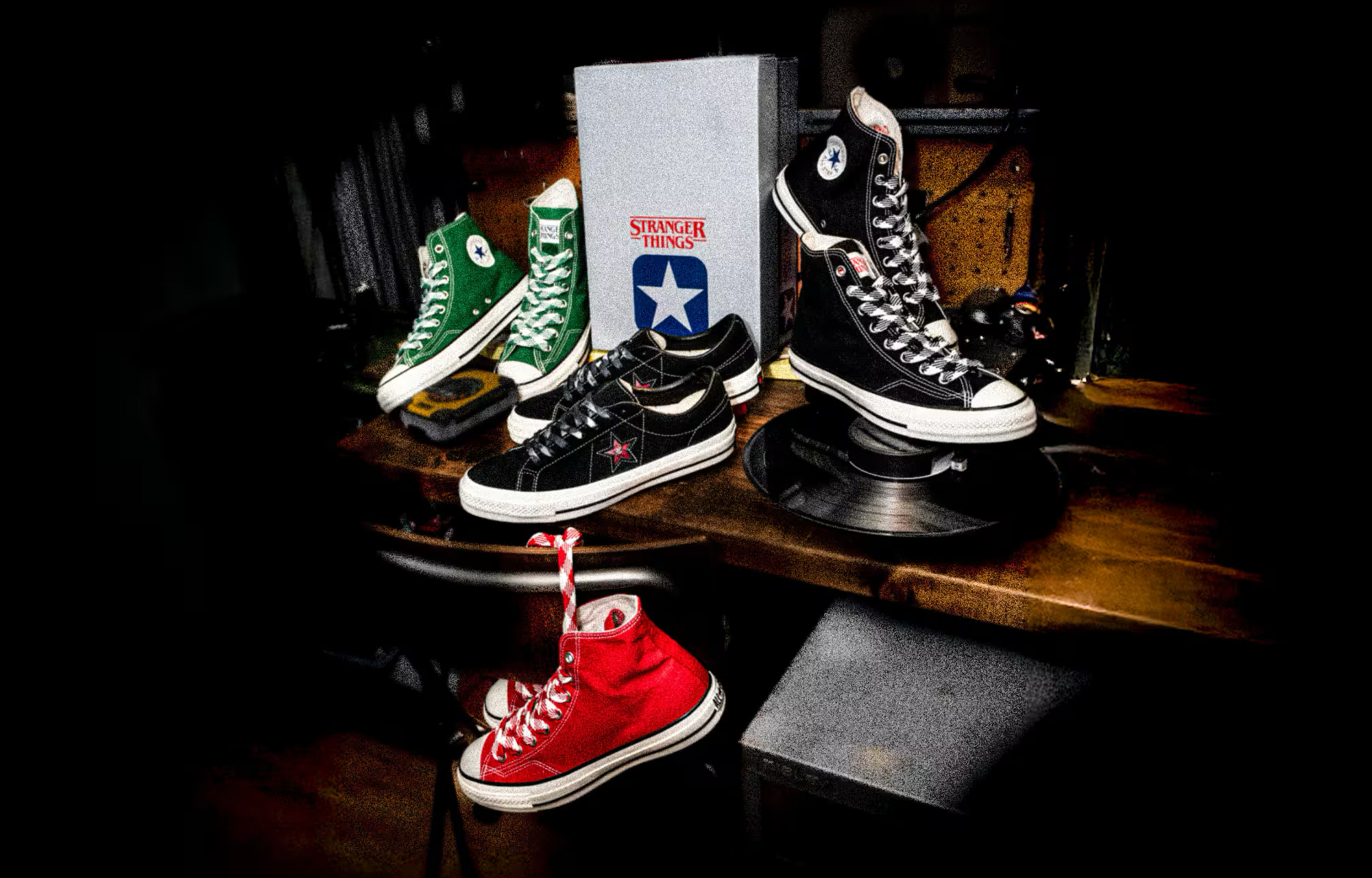 11/27発売｜Stranger Things 5 × Converse All Star Aged 87 / One