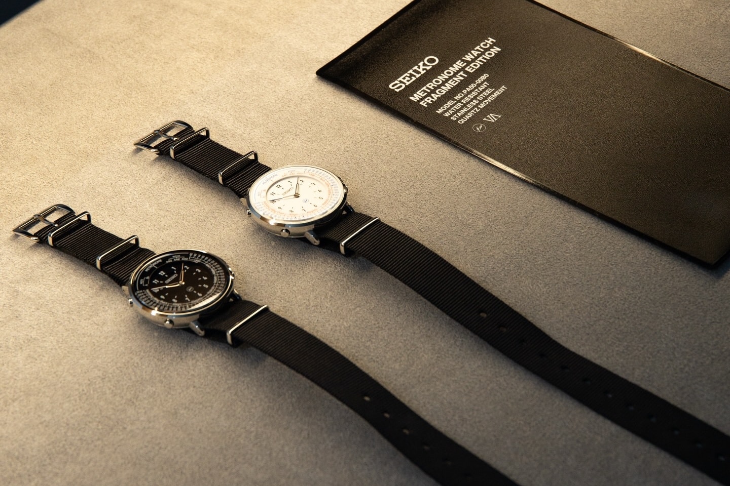 Fragment design × Seikoのメトロノームウオッチが2/11より発売