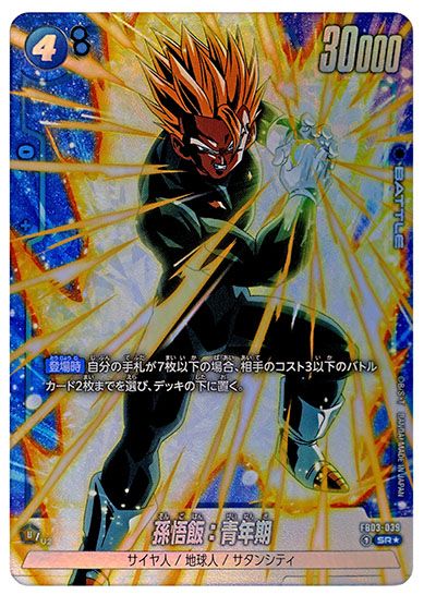 PSA10 孫悟飯 青年期 特別再録 パラレル 孫悟飯：青年期(パラレル/金