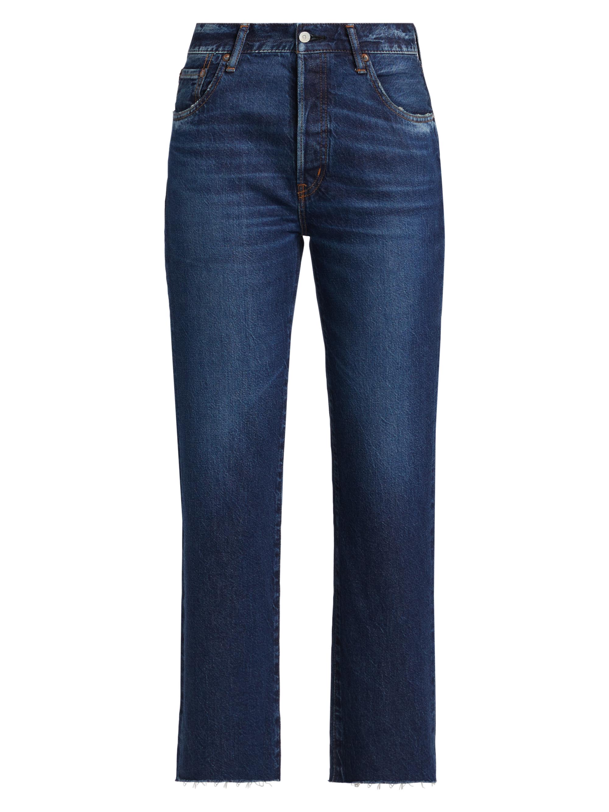 Moussy Vintage Trigg Low-Rise Straight-Leg Jeans | Saks Fifth Avenue