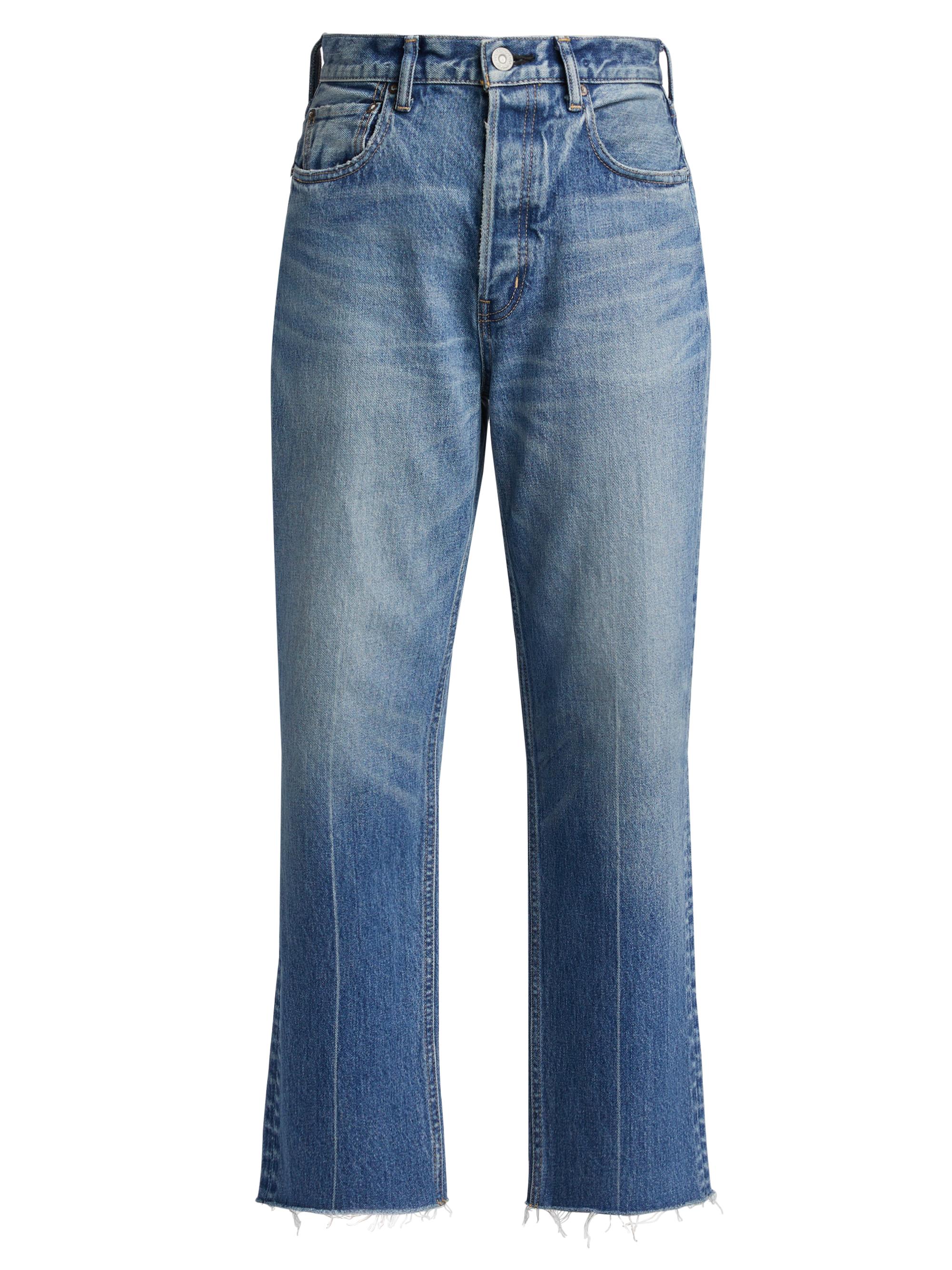 Moussy Vintage Trigg Low-Rise Straight-Leg Jeans | Saks Fifth Avenue