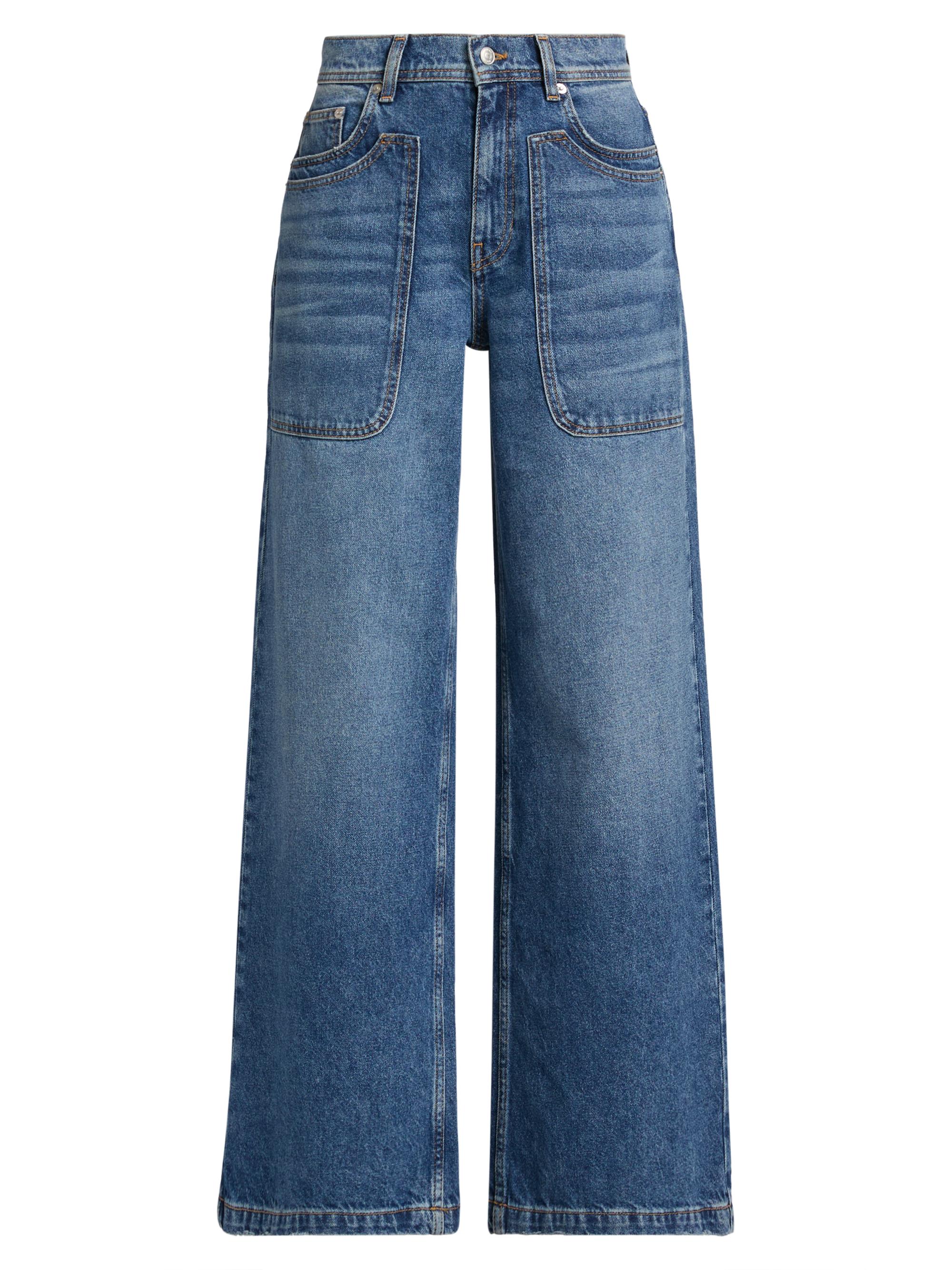 Ronny Kobo Crawford Denim Crop Jeans | Saks Fifth Avenue