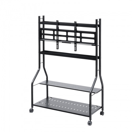 ミーティングの場所へ移動させて使用できる、40～65インチ対応の