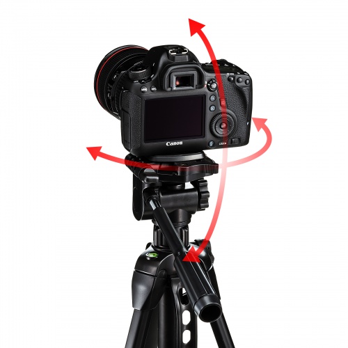 デジタル一眼レフ＆ビデオカメラ対応、3段伸長タイプの三脚を発売