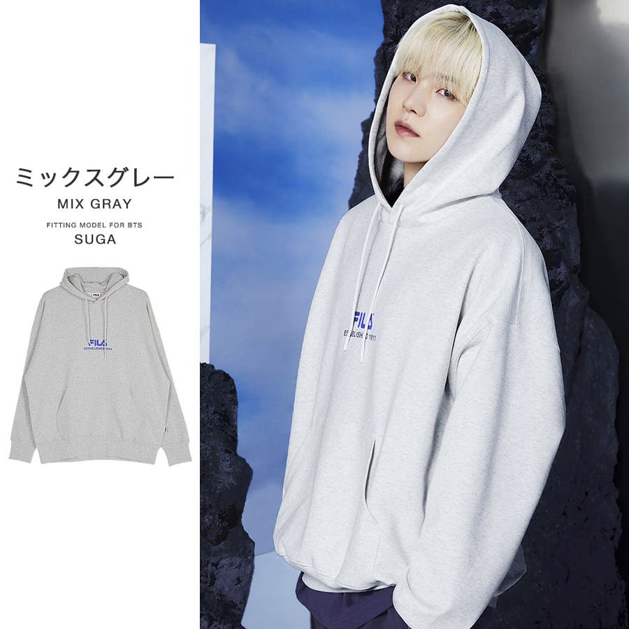 2021 FILA 限定パーカー 「BTS着用モデル」[品番：JG000013015
