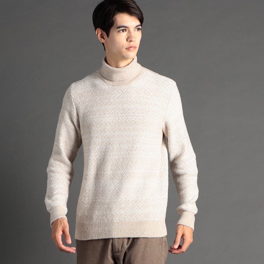 メランジベロア タートルネックニット[品番：NICW0004083]｜NICOLE