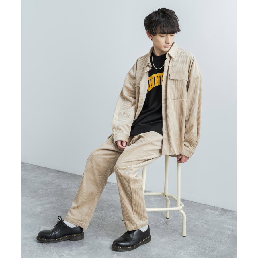 コーデュロイセットアップ メンズ ワイドジャケット[品番：OE000006416
