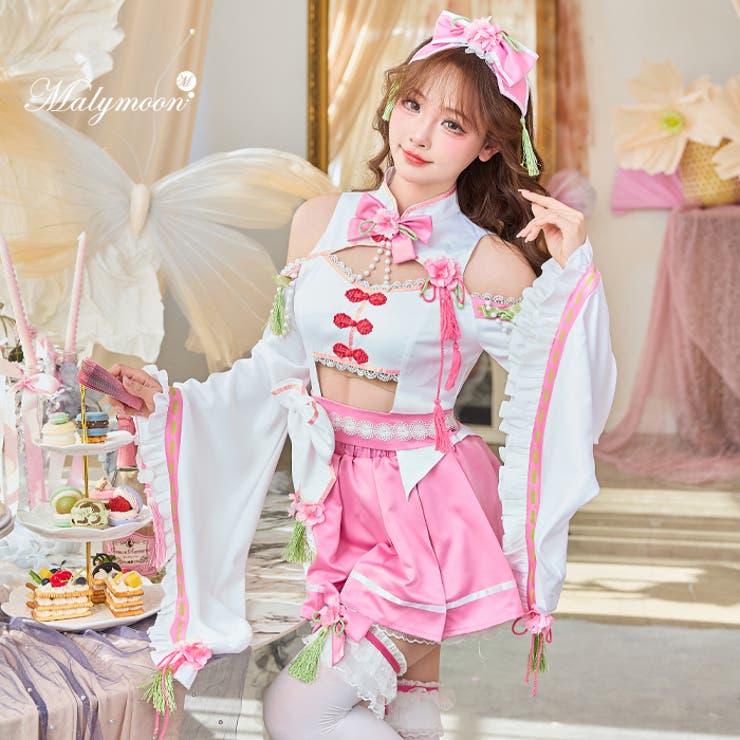 ひな祭りキャンディピンクドール《オリジナルコスプレ8点セット