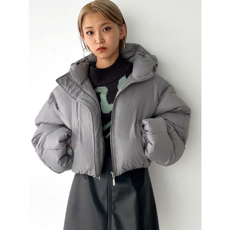 ショートボリュームパフダウン[品番：MKSW0054785]｜EMODA（エモダ）の