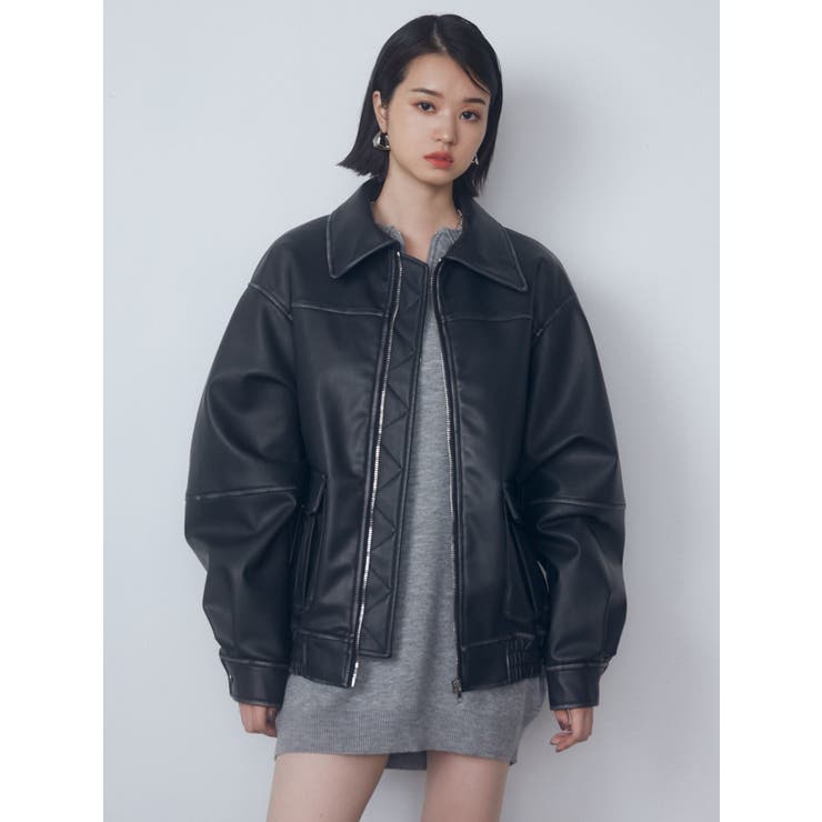 ヴィンテージライクオーバーブルゾン[品番：MKSW0059441]｜EMODA