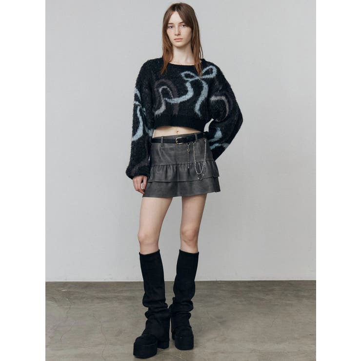 ルーズフレアカバーフィットブーツ[品番：MKSW0066287]｜EMODA（エモダ