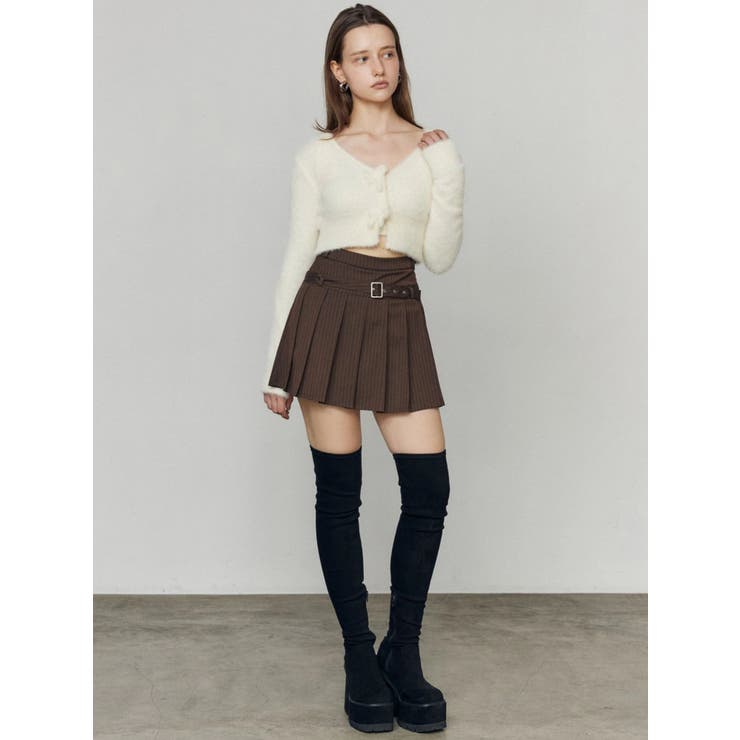 スクエアフィットロングブーツ[品番：MKSW0065822]｜EMODA（エモダ）の