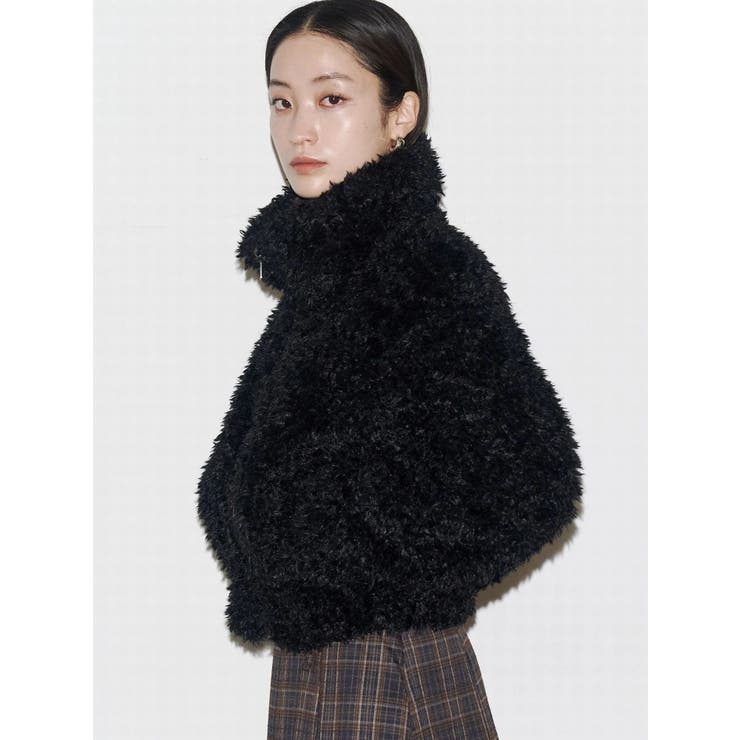 シングルミニボアブルゾン[品番：MKSW0066937]｜EMODA（エモダ）の