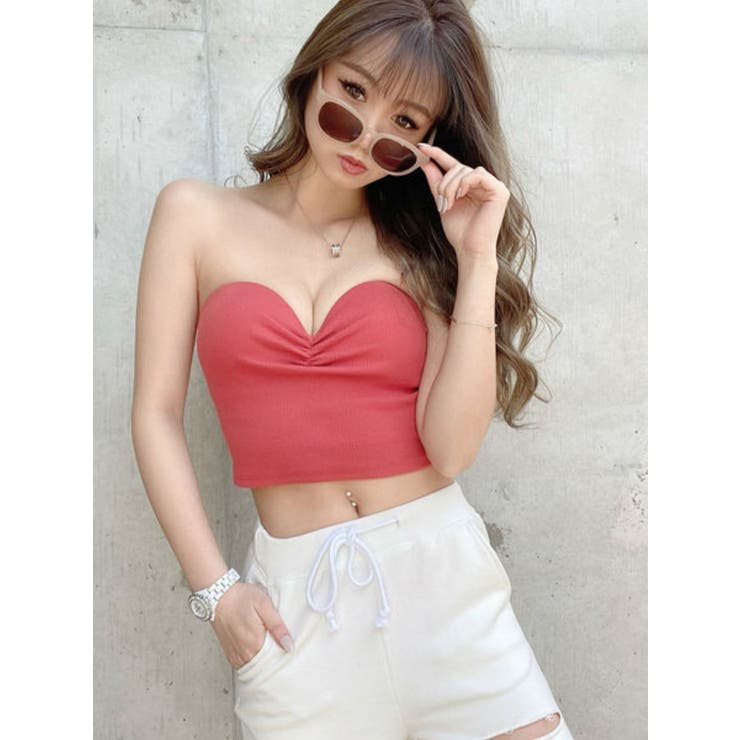 リブベアビスチェ[品番：MKSW0030915]｜GYDA（ジェイダ）のレディース