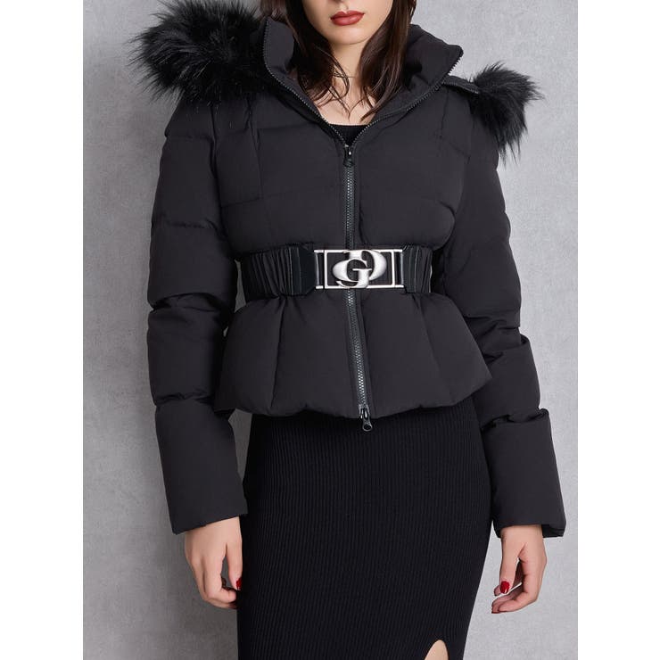 GDベルト付きショートダウンコート[品番：MKSW0066480]｜GYDA