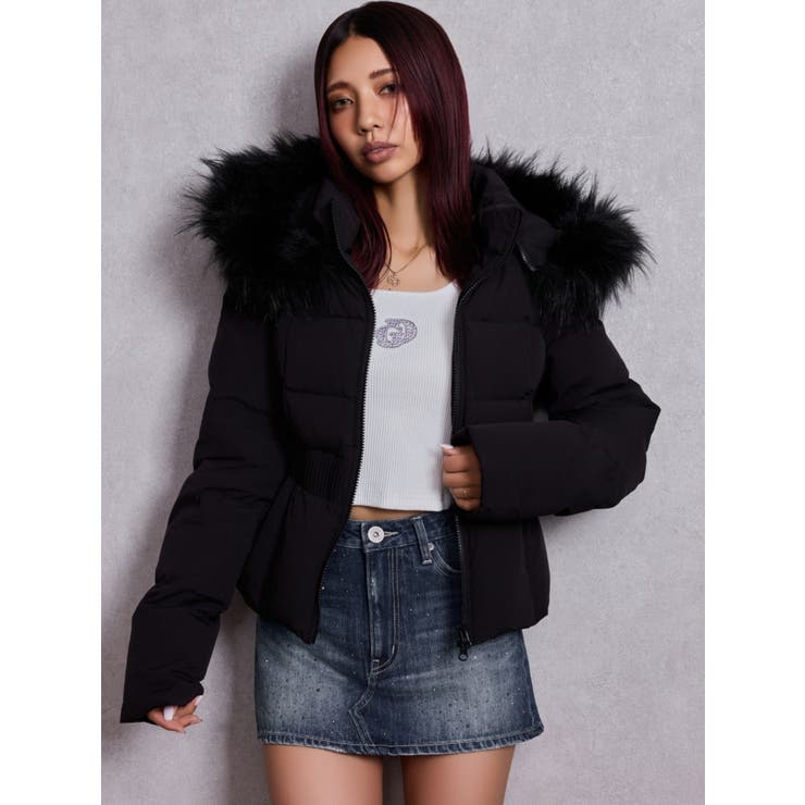 GDベルト付きショートダウンコート[品番：MKSW0066480]｜GYDA